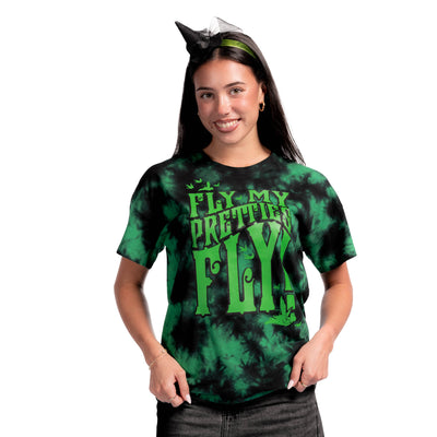 The Wizard of Oz Adults Wicked Witch Tie Dye T-shirt