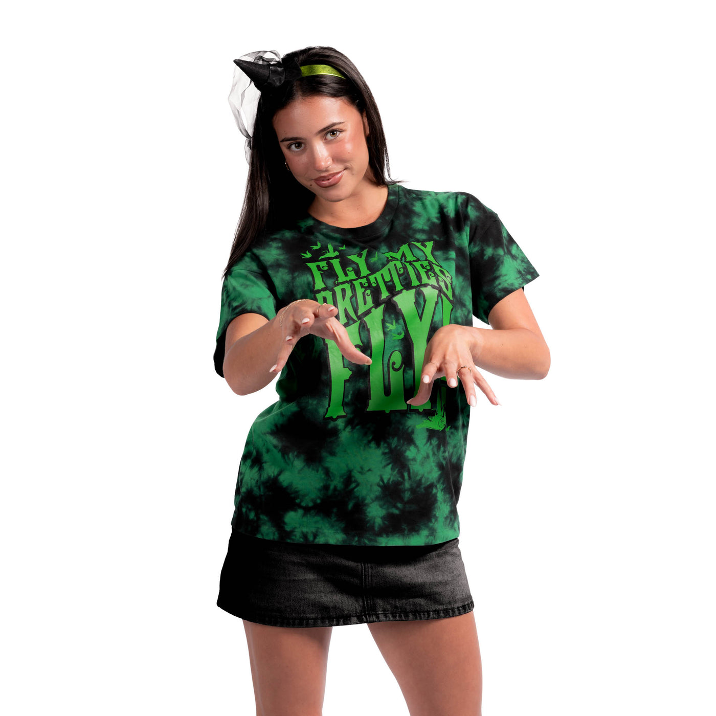 The Wizard of Oz Adults Wicked Witch Tie Dye T-shirt