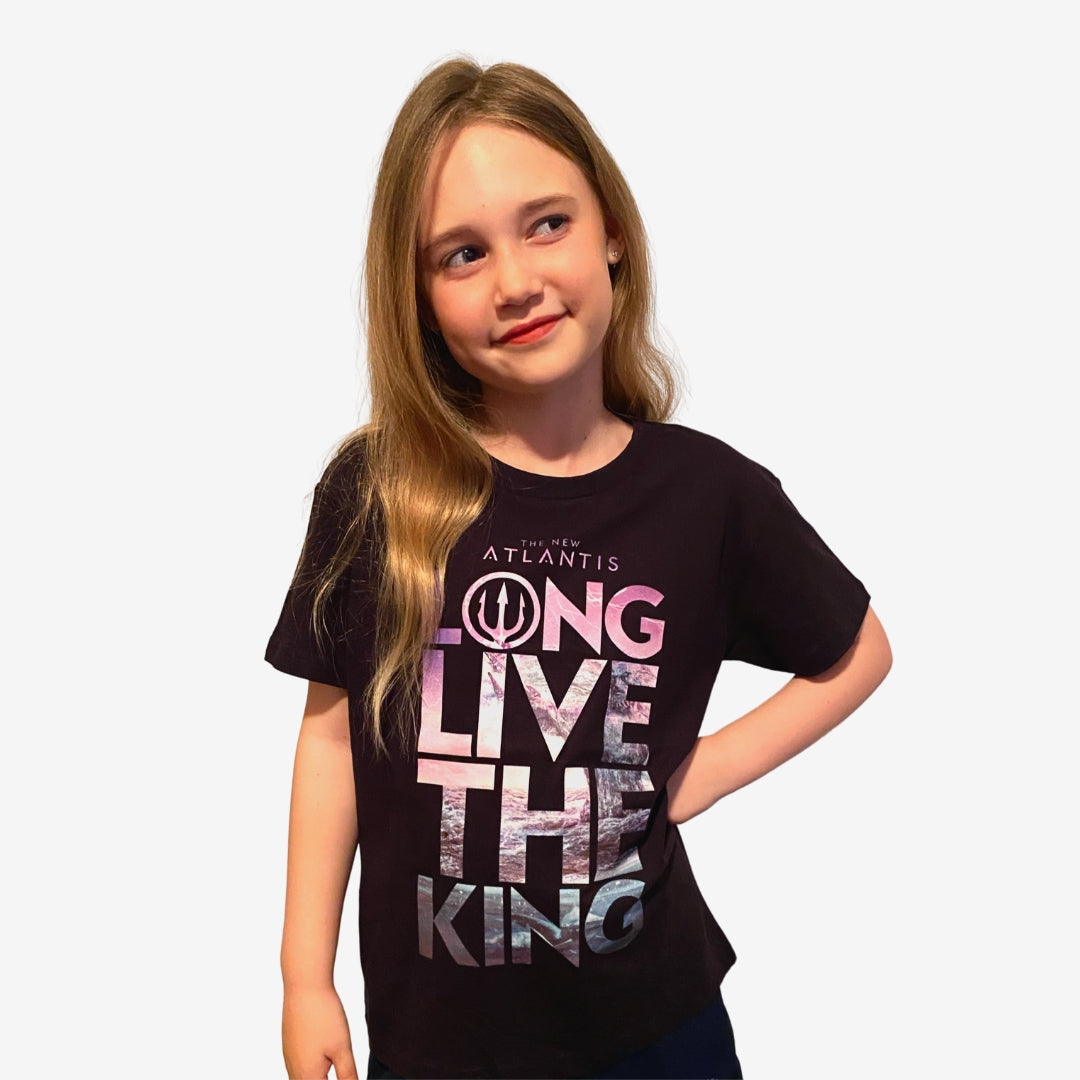 New Atlantis Kids "Long Live The King" T-Shirt