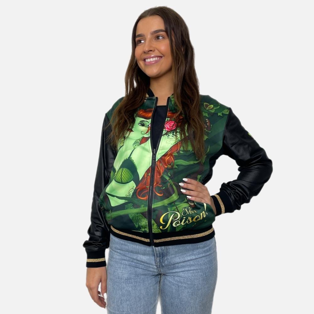 Harley Quinn & Poison Ivy Reversible Jacket