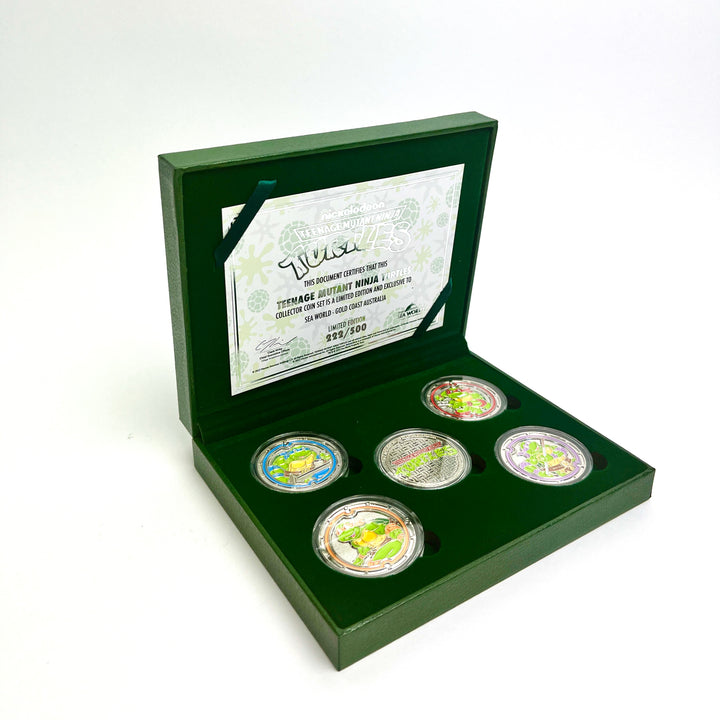 Teenage Mutant Ninja Turtles LIMITED EDITION Coin Set 500 / 500