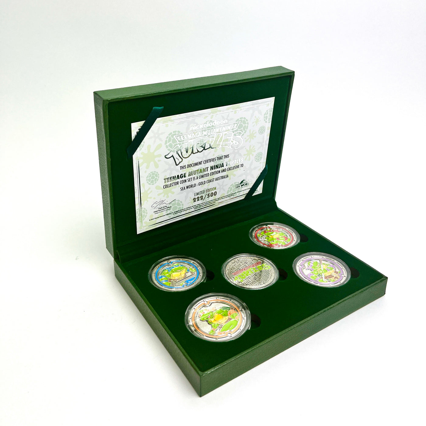 Teenage Mutant Ninja Turtles LIMITED EDITION Coin Set