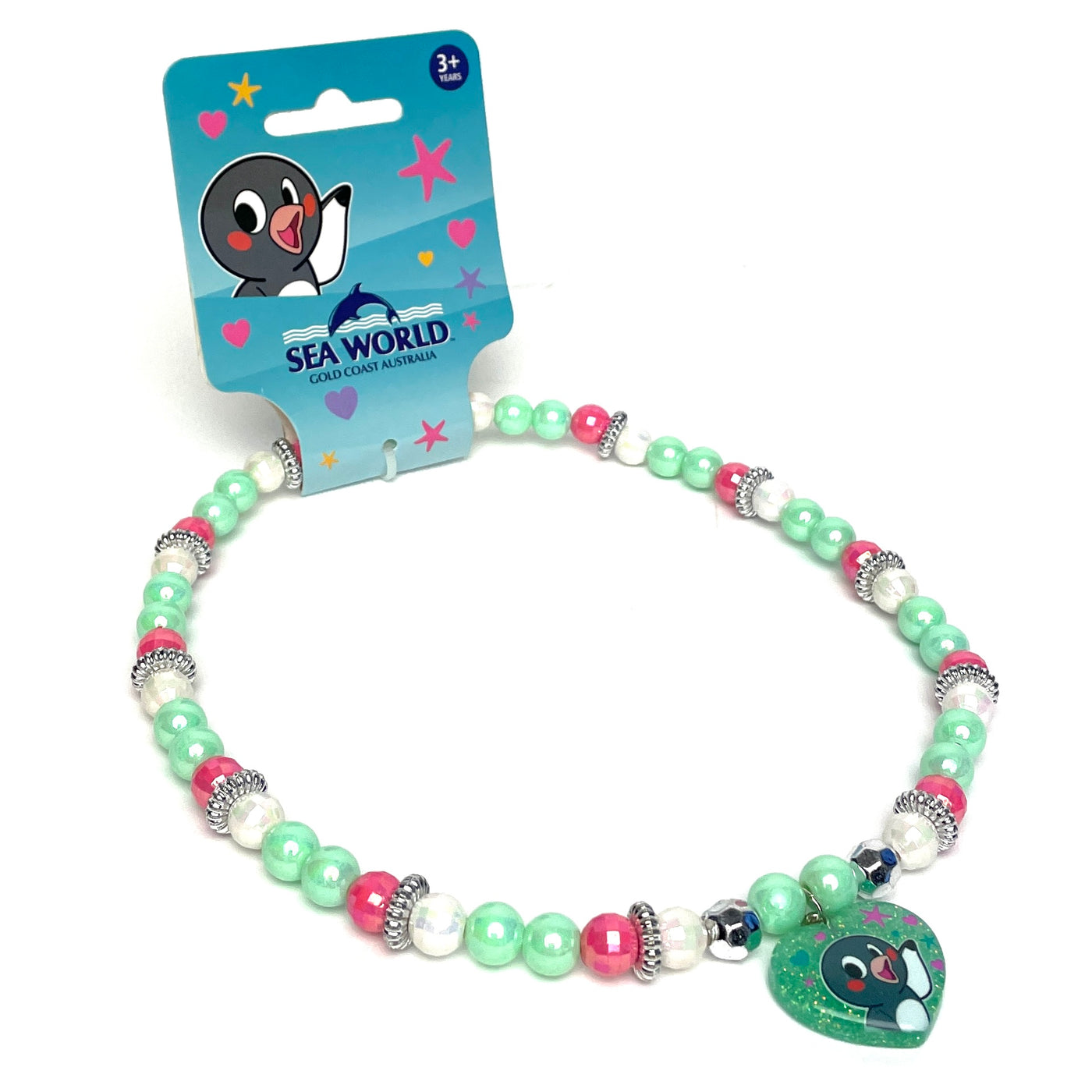 Penguin Glitter Necklace