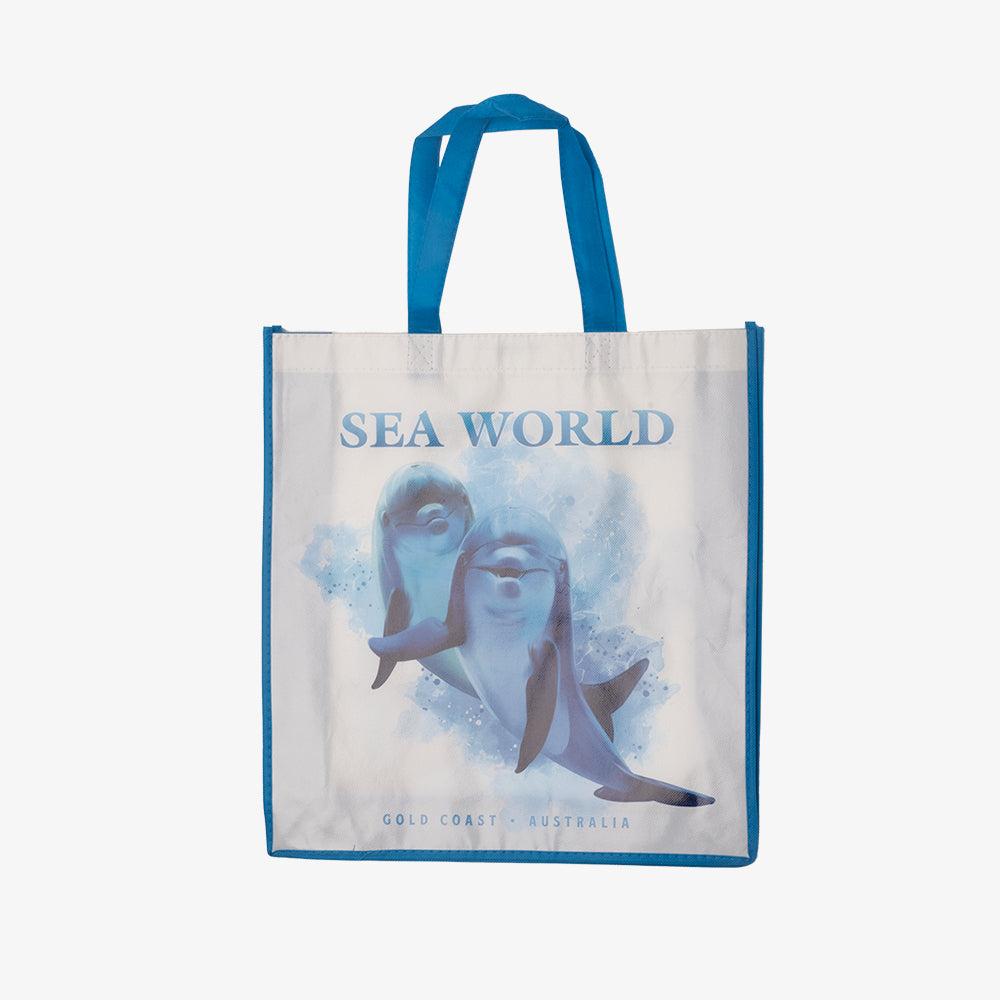 Sea World Dolphin Reusable Bag