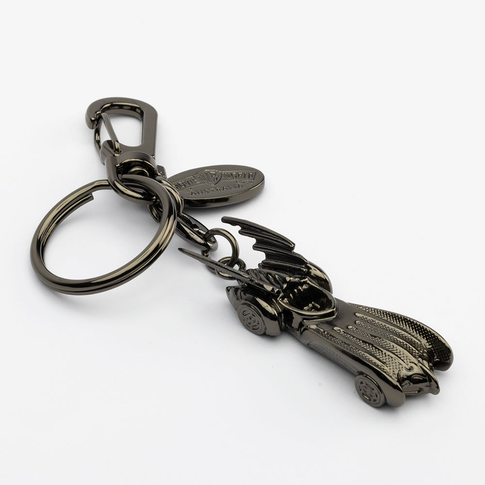 Batmobile Metal Keyring