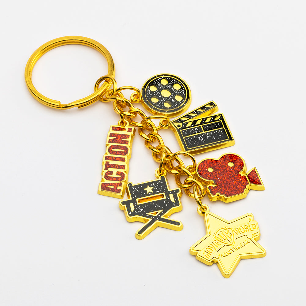 Hollywood Metal Keyring