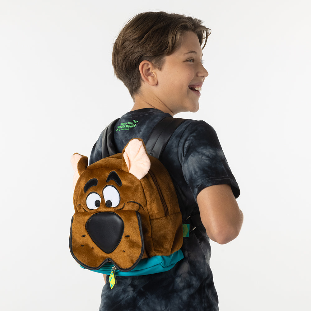 Scooby-Doo Face Plush Backpack